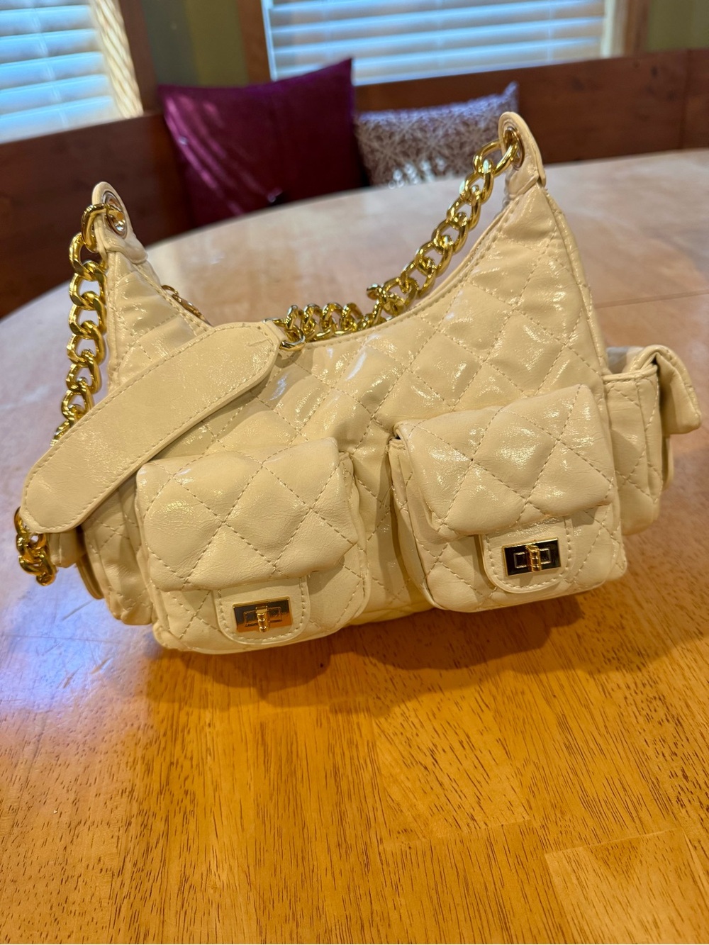 Palime Quilted Vegan Leather Crossbody Leather | Vici